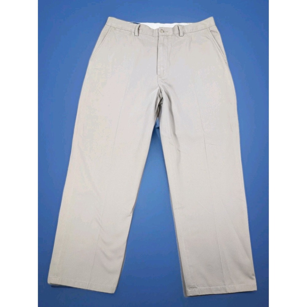 Polo Ralph Lauren Chino Pants Mens 35 Khaki Stone Beige Prospect Classic Cotton